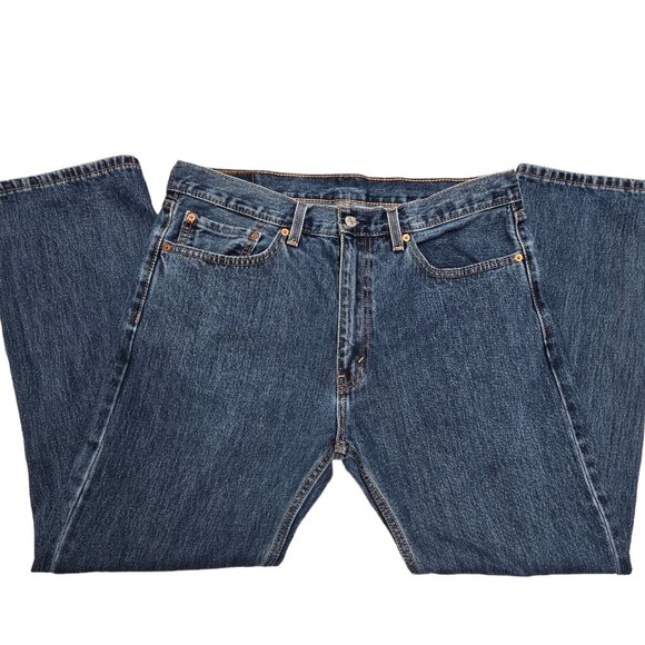 Levis 505 Jeans - Red Tab - Size 36x29 - Straight Leg - Like New - Picture 4 of 12